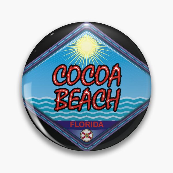 Item preview, Cocoa Beach stitching effect Florida  designed and sold by studioss76.