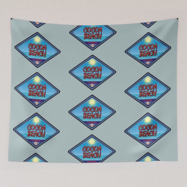 Item preview, Cocoa Beach stitching effect Florida  designed and sold by studioss76.