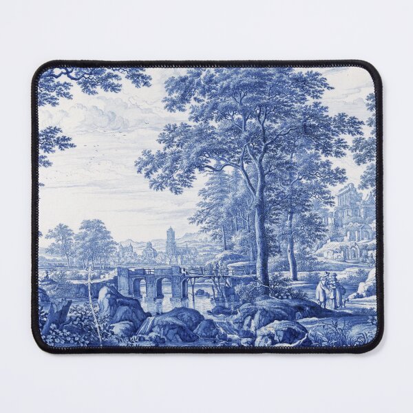 Item preview, Blue Italianate Scene designed and sold by SHappe.