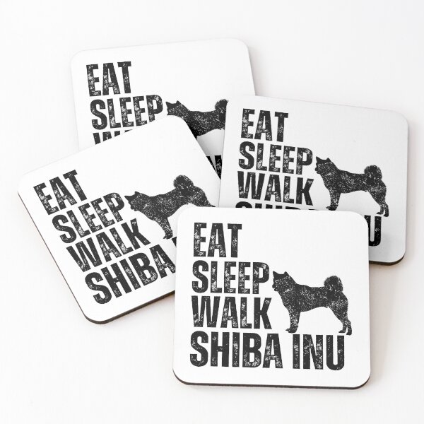 Item preview, Eat Sleep Walk Shiba Inu designed and sold by TheAnimalZ00.
