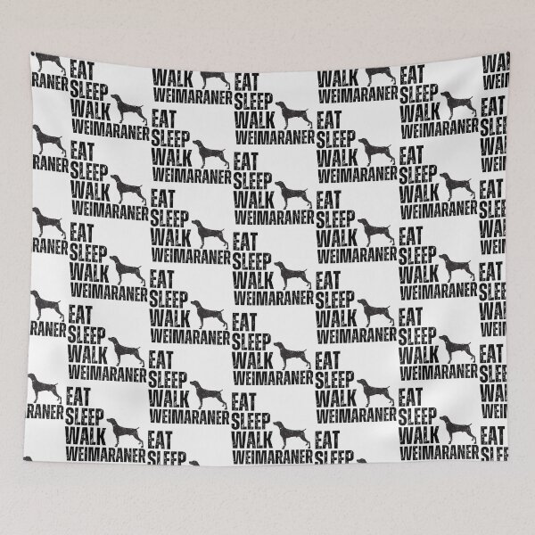 Item preview, Eat Sleep Walk Weimaraner designed and sold by TheAnimalZ00.