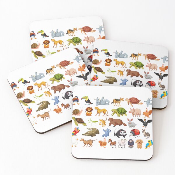 Item preview, Funny animal pack sticker designed and sold by browide.