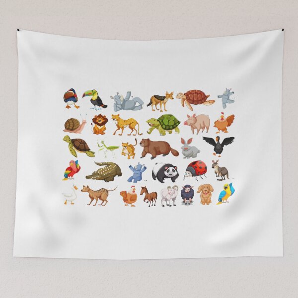 Item preview, Funny animal pack sticker designed and sold by browide.