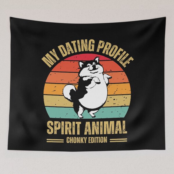 Item preview, My Dating Profile Spirit Animal  designed and sold by AussieWonders.