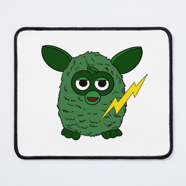 Item preview, Forest Green Zeus Furby designed and sold by Animals-by-JB.