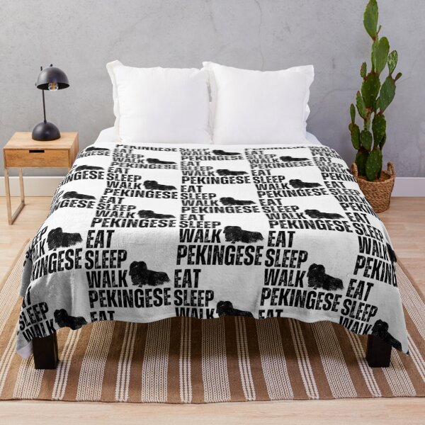 Item preview, Eat Sleep Walk Pekingese designed and sold by TheAnimalZ00.