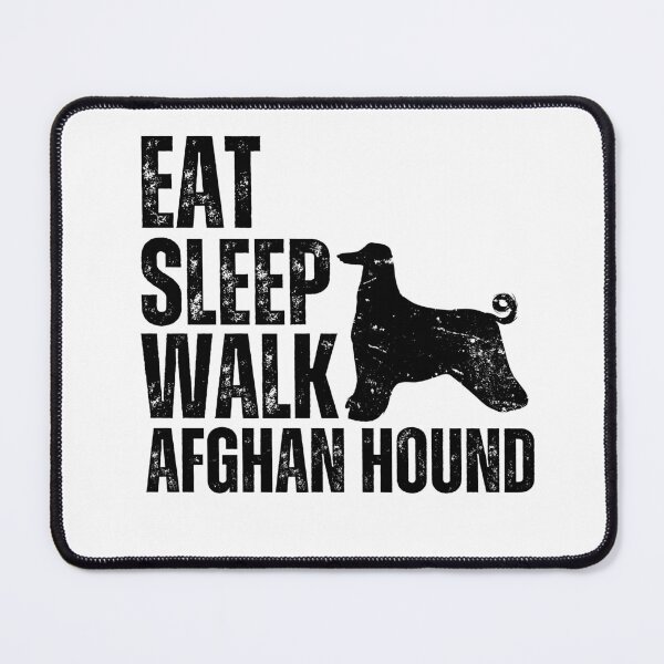 Item preview, Eat Sleep Walk Afghan Hound designed and sold by TheAnimalZ00.