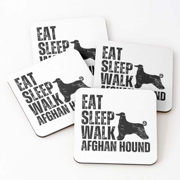 Item preview, Eat Sleep Walk Afghan Hound designed and sold by TheAnimalZ00.