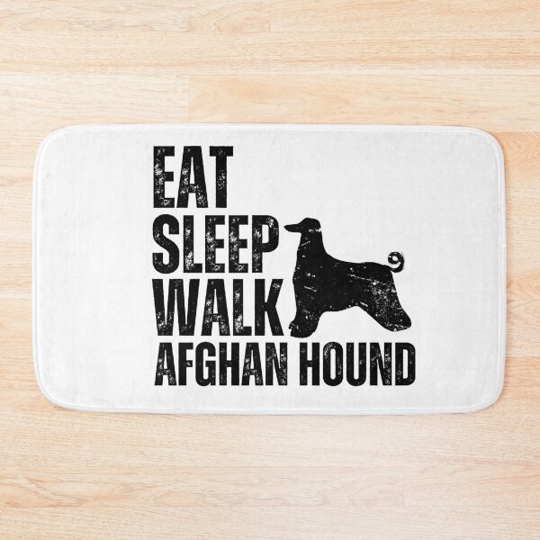 Item preview, Eat Sleep Walk Afghan Hound designed and sold by TheAnimalZ00.