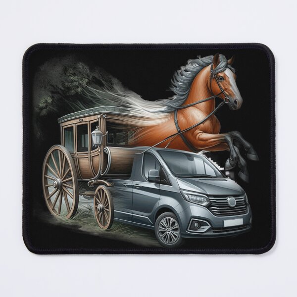 Item preview, Horse Drawn Carriage to the Mini Van designed and sold by KinshipArts.