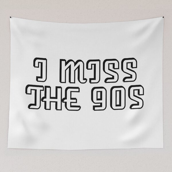 Item preview, I miss the 90s - Millennial Nostalgia Nonbinary   designed and sold by Inspirationmotivation.