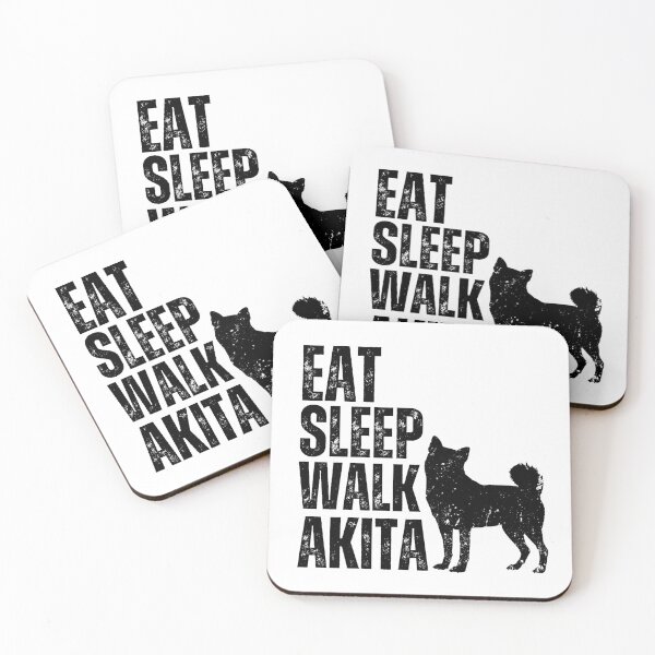 Item preview, Eat Sleep Walk Akita designed and sold by TheAnimalZ00.