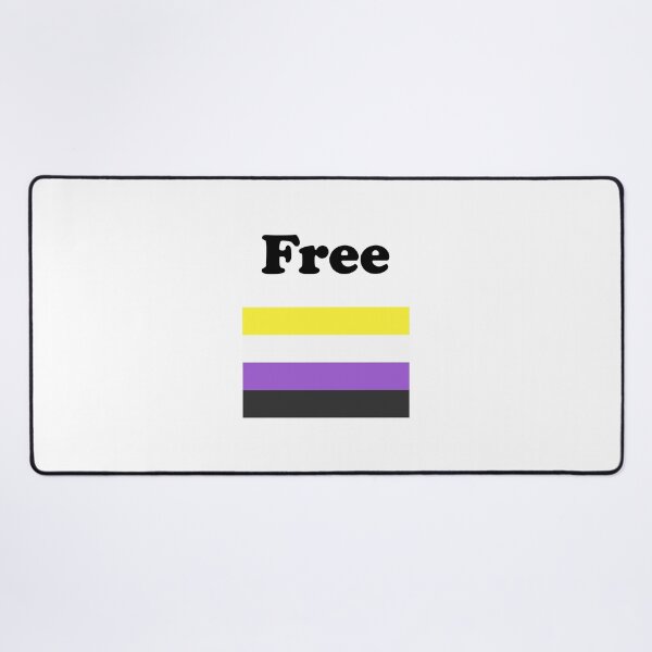 Item preview, Non-Binary Flag Free Nonbinary   designed and sold by Inspirationmotivation.