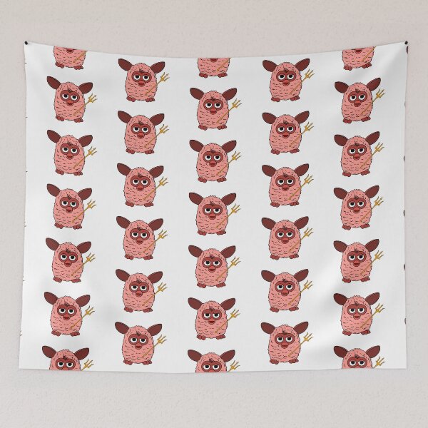 Item preview, Cherry Red Poseidon Furby designed and sold by Animals-by-JB.