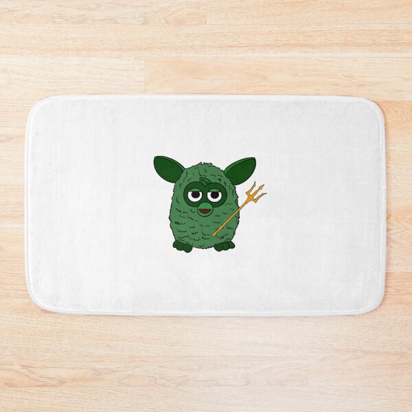 Item preview, Forest Green Poseidon Furby designed and sold by Animals-by-JB.