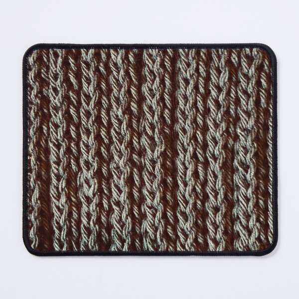 Item preview, Ribbing pattern with tan yarn  designed and sold by thebentknitter.