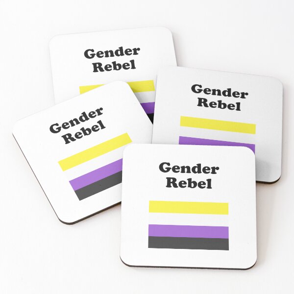 Item preview, Non-Binary Flag Gender Rebel Nonbinary   designed and sold by Inspirationmotivation.
