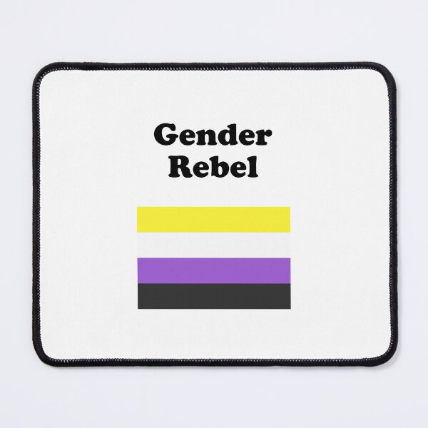Item preview, Non-Binary Flag Gender Rebel Nonbinary   designed and sold by Inspirationmotivation.