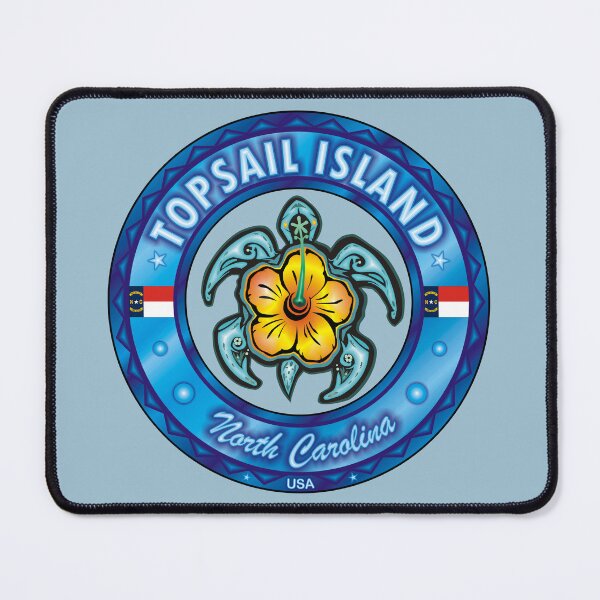 Item preview, Topsail Island North Carolina sea turtle hibiscus designed and sold by studioss76.