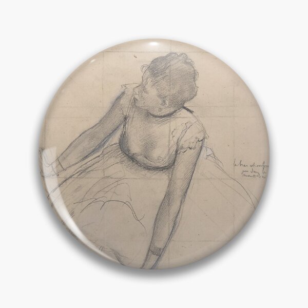 Item preview, Dancer Adjusting Her Slipper (1873) by Edgar Degas  designed and sold by AnimaliaStar.