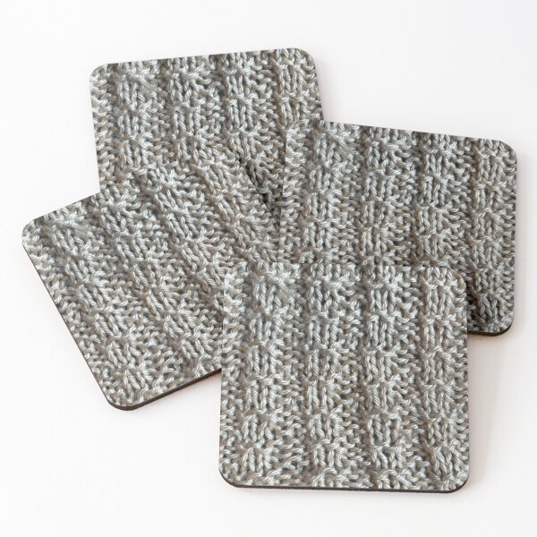 Item preview, tan broken rib knit stitch  designed and sold by thebentknitter.