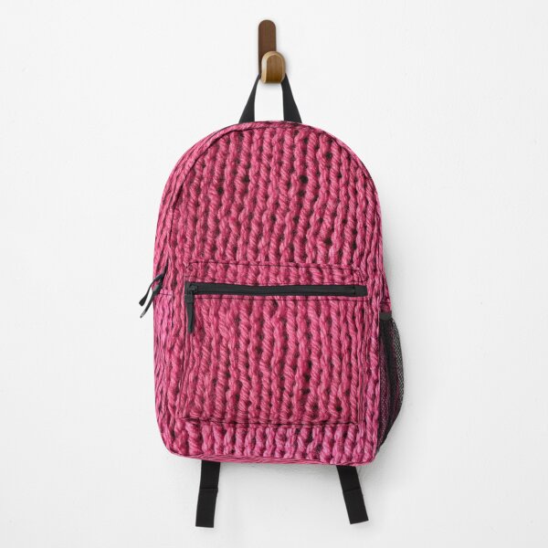 Item preview, bright pink stockinette stich designed and sold by thebentknitter.