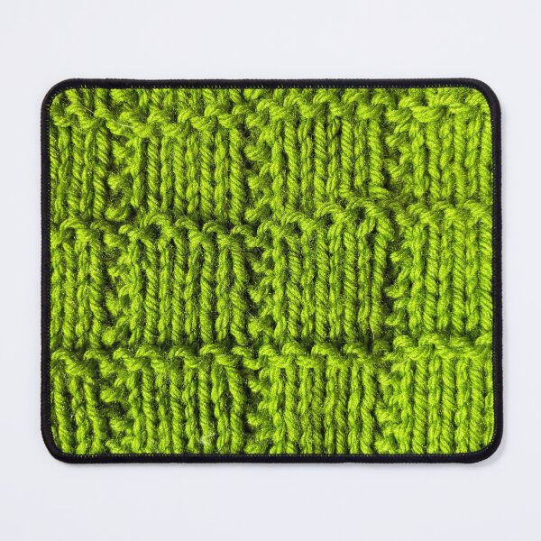 Item preview, Olive green box stitch  designed and sold by thebentknitter.