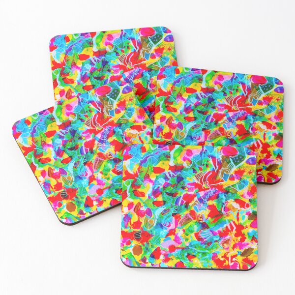 Item preview, 316. Giardino: A Symphony of Color, Gorgeous abstract designed and sold by Veera Zukova.