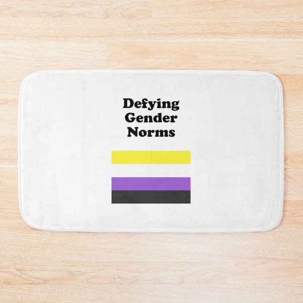 Item preview, Non-Binary Flag Defying Gender Norms Nonbinary   designed and sold by Inspirationmotivation.