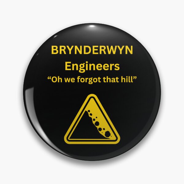 Item preview,  BRYNDERWYN HILLS LANDSLIDE "We forgot that hill" designed and sold by ChiefOP.