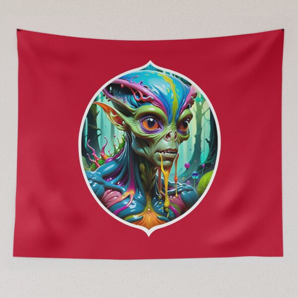 Item preview, Mystical Fantasy Forest Alien designed and sold by TheArtOfPat.