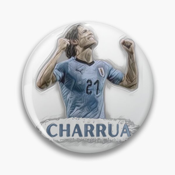 Item preview, charrua uruguay soccer passion design designed and sold by Charrua88.