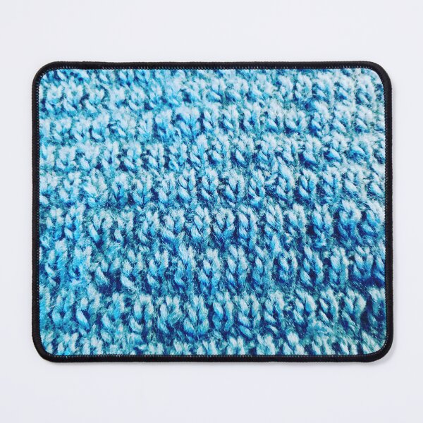 Item preview, Blue scarf with texture  designed and sold by thebentknitter.