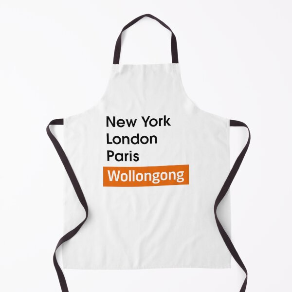 Item preview, New York - London - Paris - Wollongong (Black Text) designed and sold by Wonderbouy.