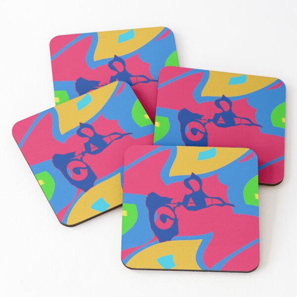 Item preview,   * ABSTRACT ART GEOMETRIC COLORS GWADA MAP LETTERS GUADELOUPE PATTERN* designed and sold by Ralek.