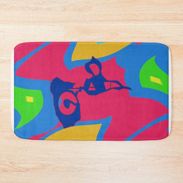 Item preview,   * ABSTRACT ART GEOMETRIC COLORS GWADA MAP LETTERS GUADELOUPE PATTERN* designed and sold by Ralek.