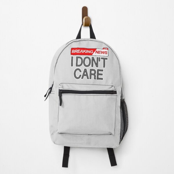 Item preview, Breaking News I Don't Care designed and sold by aribluestein.
