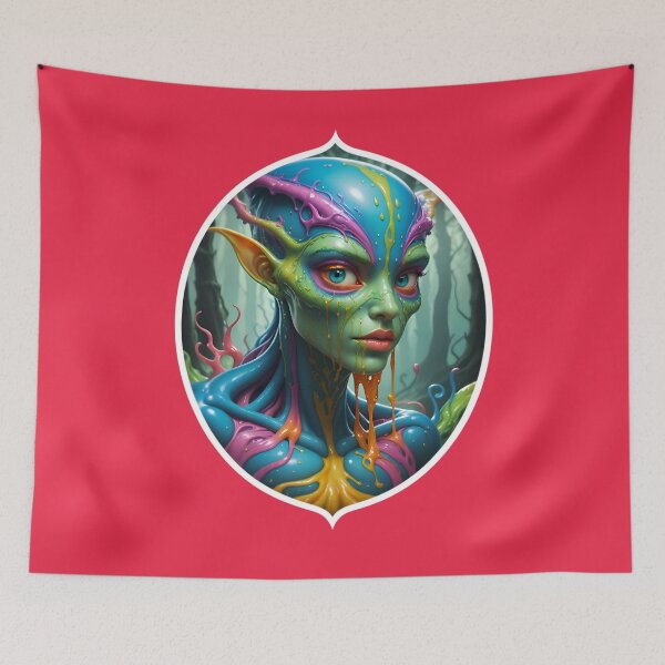 Item preview, Mystical Fantasy Forest Alien designed and sold by TheArtOfPat.