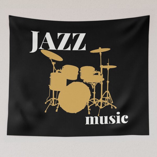 Item preview, Jazz Music - Drums designed and sold by FieldScent.