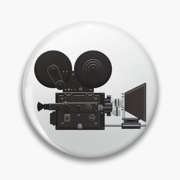 Item preview, Vintage cinema camera designed and sold by UnaloneApparel.