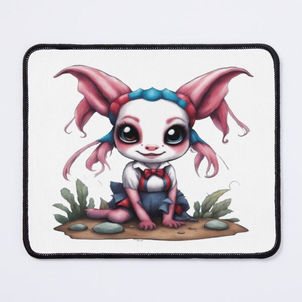 Item preview, Harley The Axolotl, Product Colour: White  designed and sold by Midnight Veil Designs.