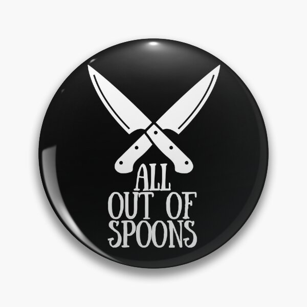 Item preview, Out of Spoons (white) designed and sold by TheVoidArts.