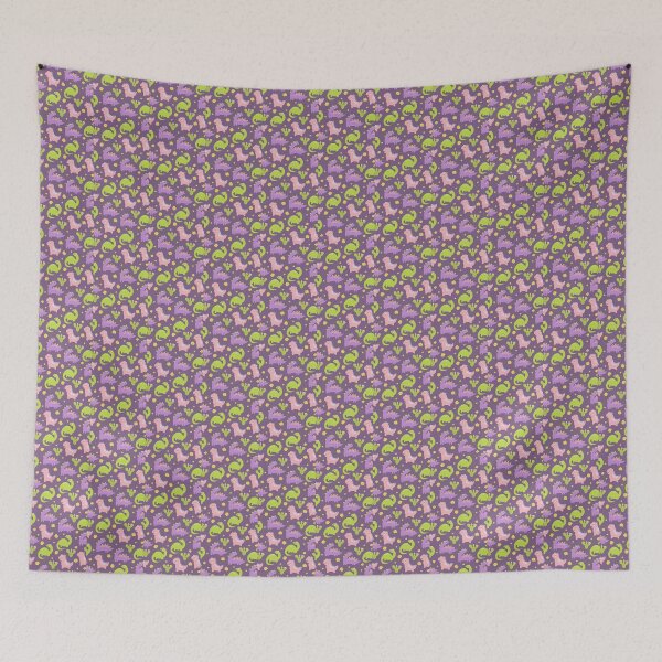 Item preview, "Cartoon Dinosaur Seamless Pattern" designed and sold by hjian8219.