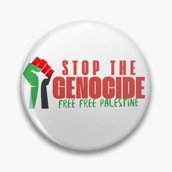 Item preview, Stop The Genocide designed and sold by KapowStickers.
