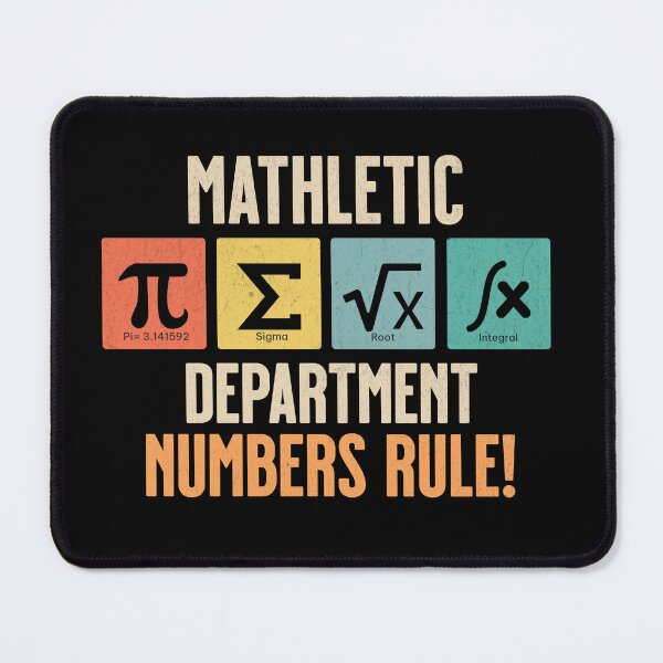 Item preview, Mathletic Department: Numbers Rule! designed and sold by InspireHubWear.