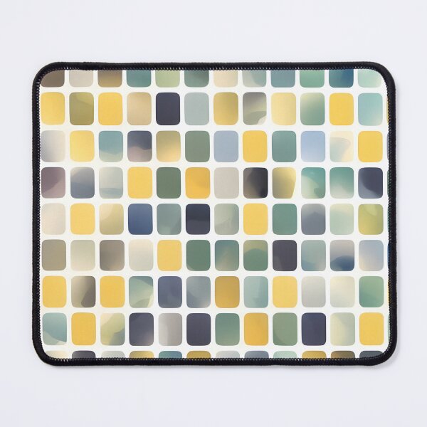 Item preview, Colorful Tiled Pattern on White Background designed and sold by MrKATORSKI.