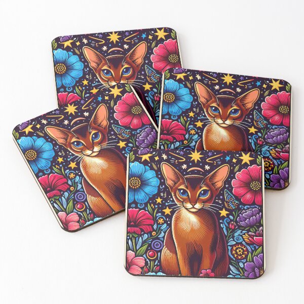 Item preview, Abyssinian Cat Tarot Card designed and sold by DigitalEffects.