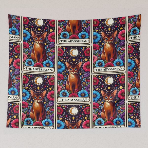 Item preview, Abyssinian Cat Tarot Card designed and sold by DigitalEffects.