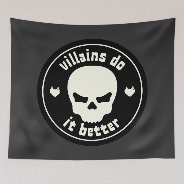 Item preview, Villains do it better designed and sold by Neadoodles.