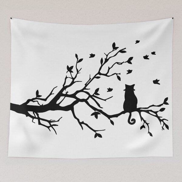Item preview, Cat in a tree designed and sold by broadwaygirl142.